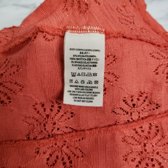 NWT FREE PEOPLE Daisy Pointelle Peplum Top - Picture 8 of 15